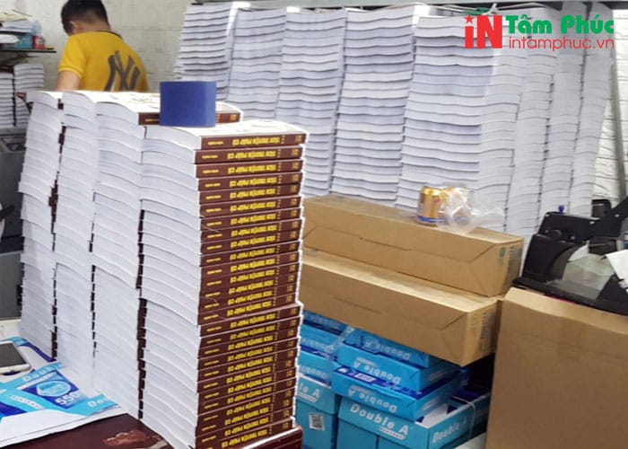 Đóng sách keo nhiệt