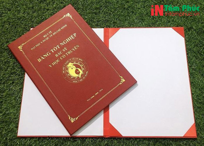 bìa đựng bằng đại học