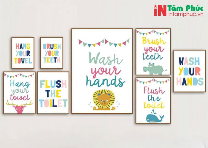 In decal dán tường