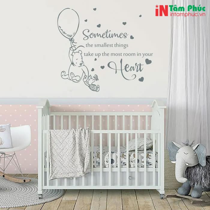 In decal dán tường