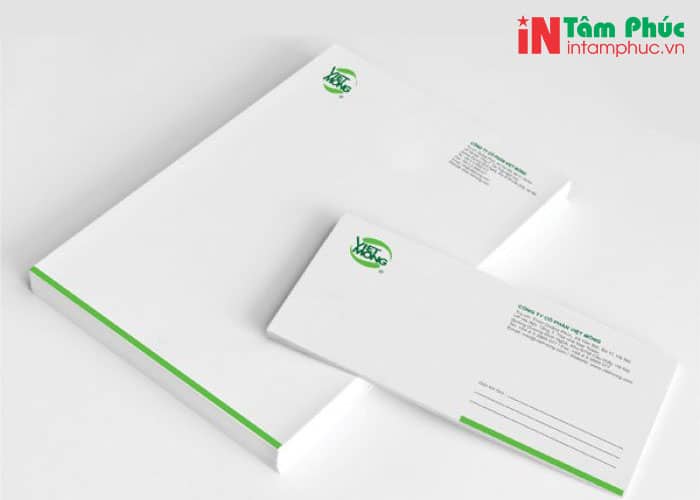 In giấy tiêu đề