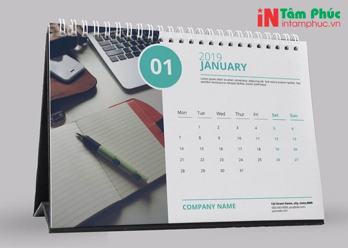 in lịch theo yêu cầu