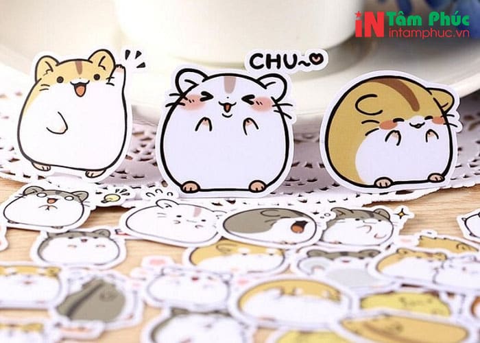 in sticker số lượng ít