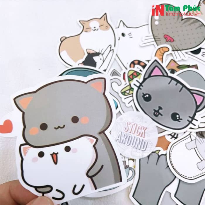 in sticker số lượng ít
