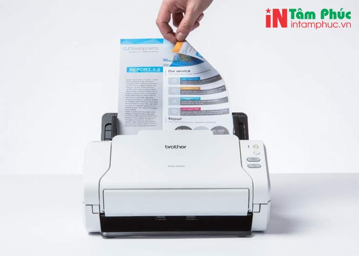 scan màu giấy tờ