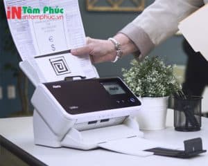 scan màu giấy tờ