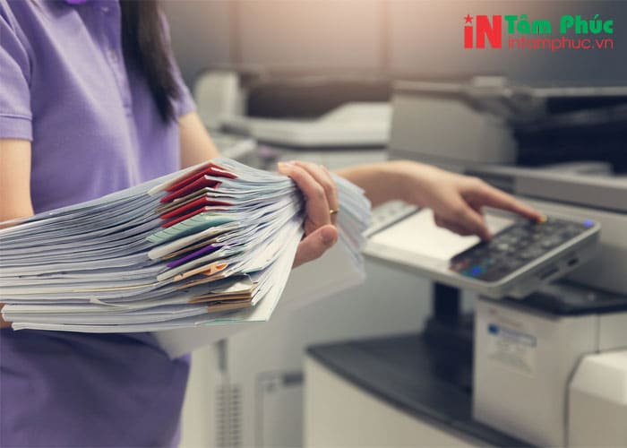 scan màu giấy tờ