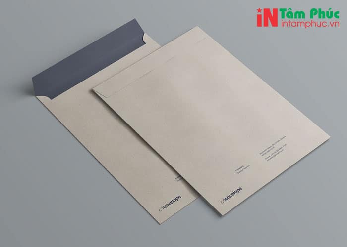 in phong bì a5