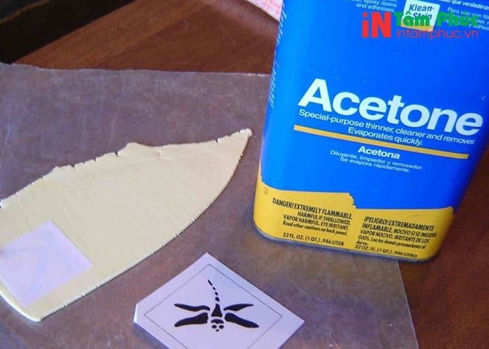 cách tẩy mực in trên giấy