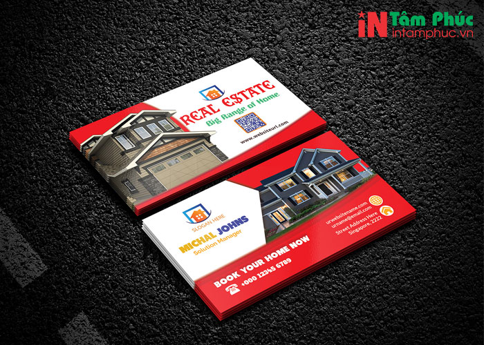 card visit bất động sản