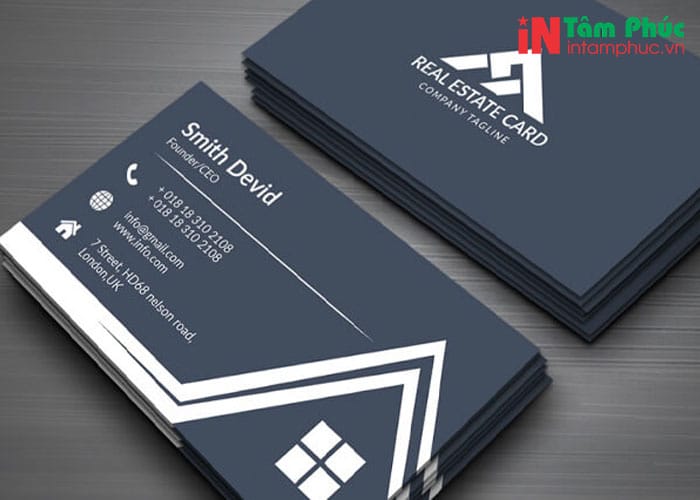 50+ Mẫu Card Visit Bất Động Sản Và Môi Giới Nhà Đất