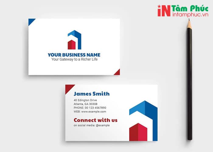 card visit bất động sản