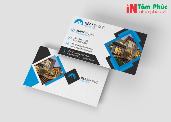 card visit bất động sản