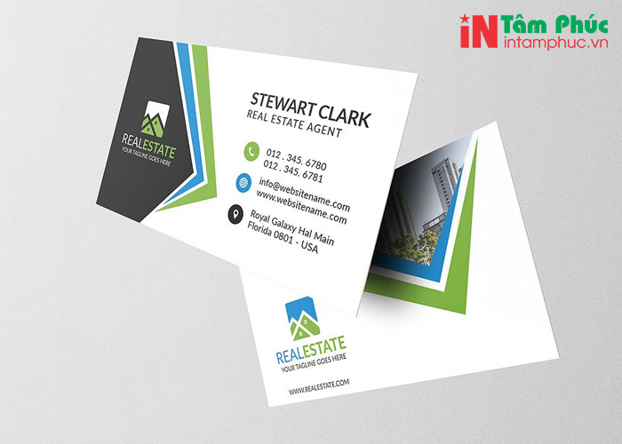 card visit bất động sản