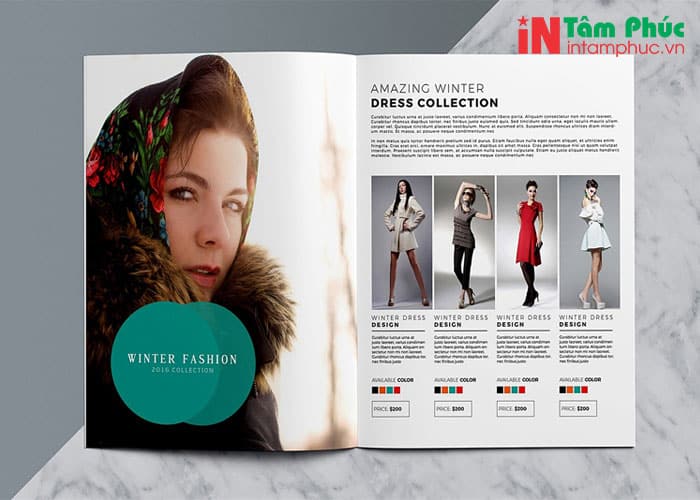 catalogue thời trang