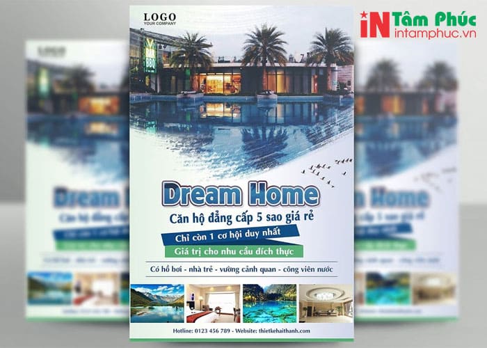 mẫu tờ rơi bán đất