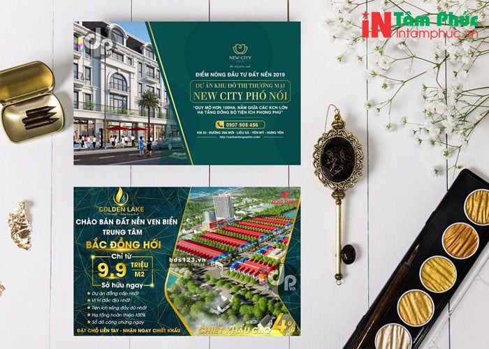 mẫu tờ rơi bán đất