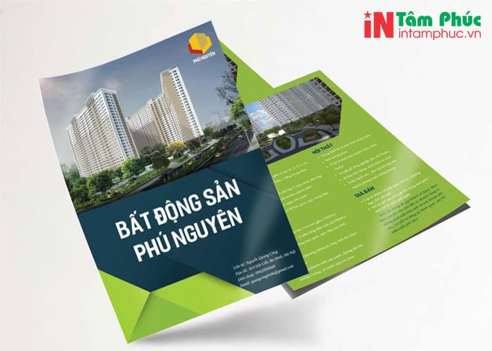 mẫu tờ rơi bán đất