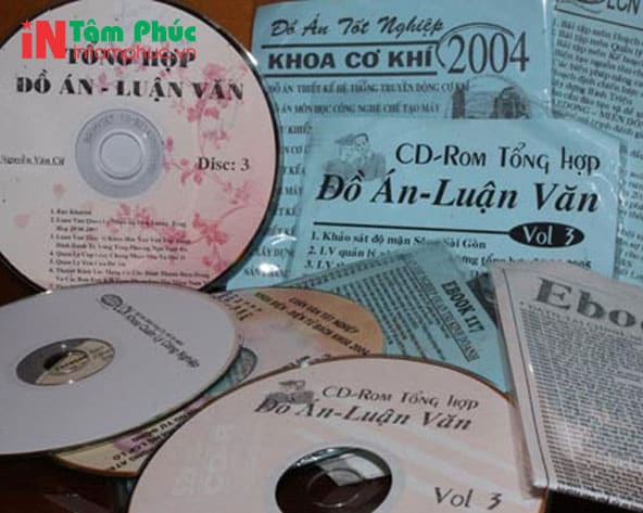 làm đĩa cd đồ án