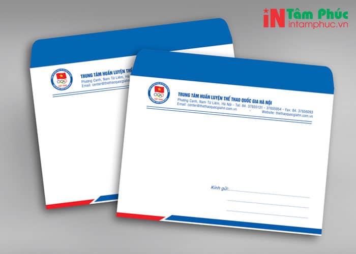 mẫu phong bì cá nhân