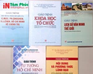 in giáo trình