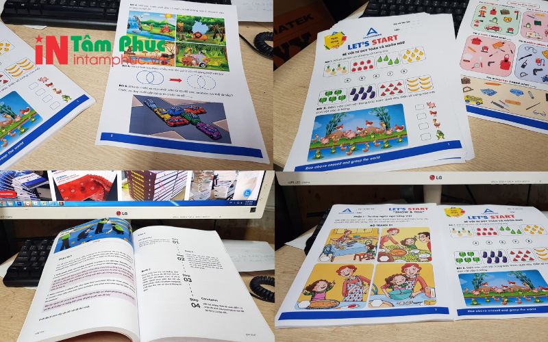 in sách màu giá rẻ