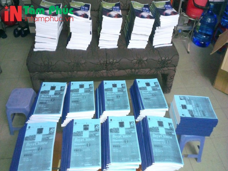 in sách màu sắc nét