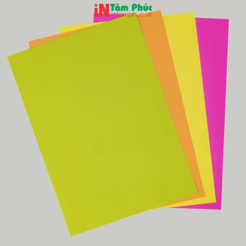 Loại giấy in màu