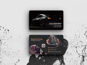 card visit xe du lịch