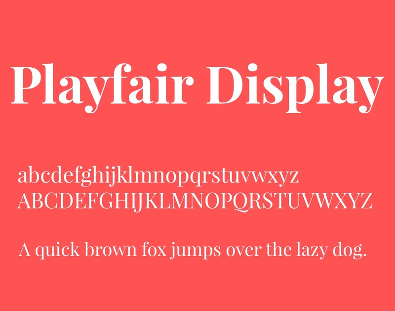 font chữ catalogue đẹp