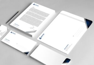 thiết kế và in tiêu đề thư