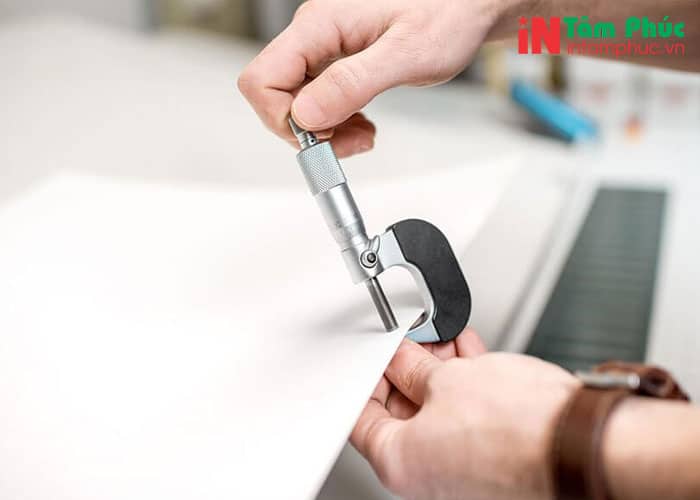 Các loại giấy tính theo định lượng GSM phổ biến