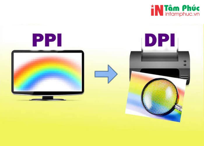 Sự khác biệt giữa DPI, PPI