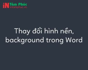 doi mau nen trong word