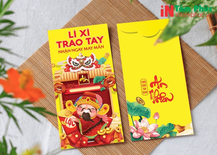 Mẫu lì xì độc quyền tết Đinh Mùi 2027 Mẫu lì xì độc quyền tết Đinh Mùi 2027