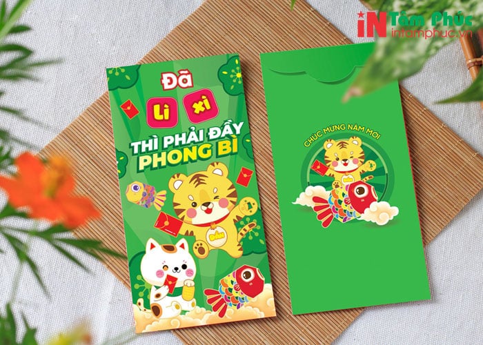 Địa chỉ xưởng in bao lì xì số lượng ít Địa chỉ xưởng in bao lì xì số lượng ít