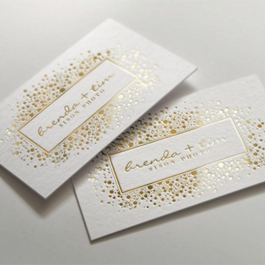 Công nghệ in card visit ép kim là gì? Công nghệ in card visit ép kim là gì?