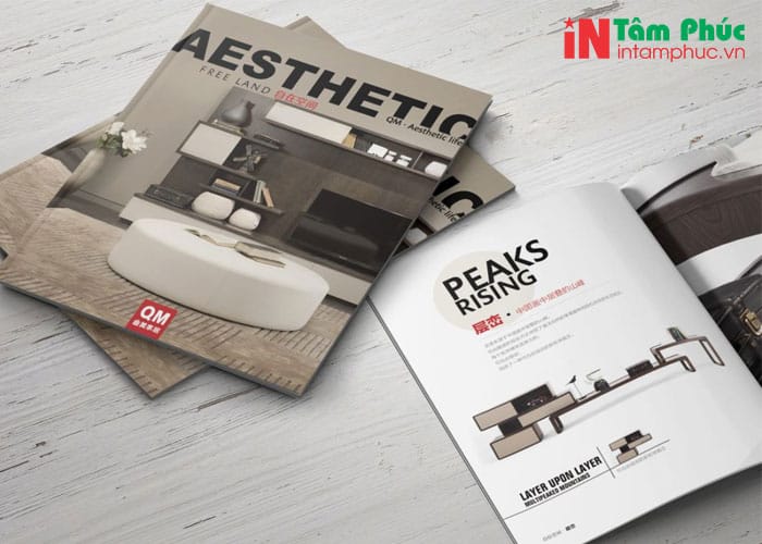 In catalogue bìa cứng chuyên nghiệp, giá rẻ tại Hà Nội