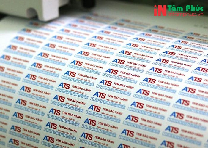 Tem bảo hành Tem bảo hành