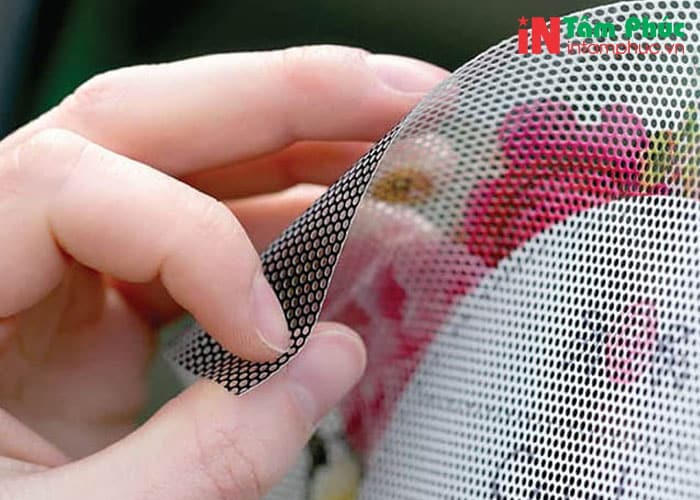 Decal lưới nhìn một chiều