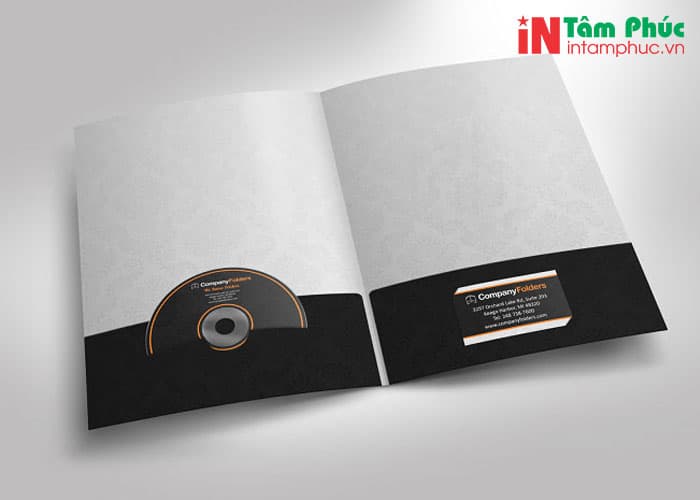 Kẹp file dạng folder đựng đĩa CD và cardvisit Kẹp file dạng folder đựng đĩa CD và cardvisit