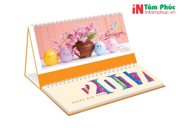 Lịch để bàn chữ M