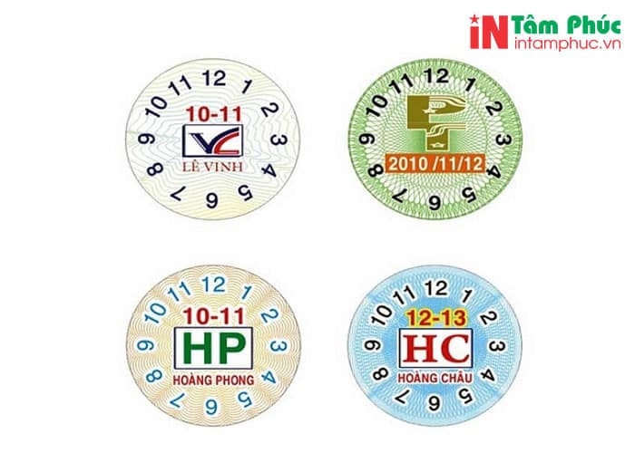 Decal vỡ, tem bảo hành, tem bể, niêm phong