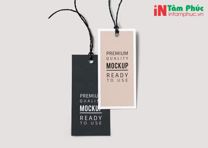 Chất liệu in tag quần áo phổ biến hiện nay Chất liệu in tag quần áo phổ biến hiện nay