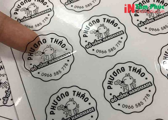 In tem nhãn decal