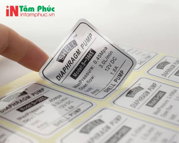 In tem nhôm chuyên nghiệp giá rẻ lấy ngay tại Hà Nội