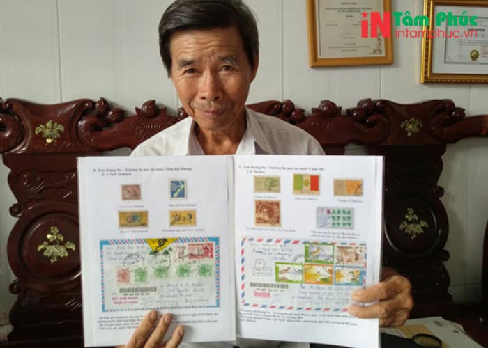 Nhãn dán bưu phẩm được thiết kế kiểu dáng đẹp