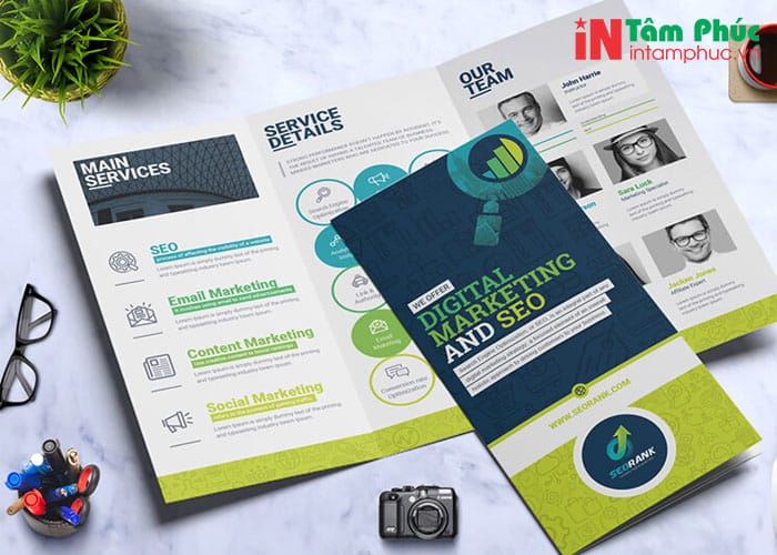Ứng dụng của Pamphlet hay brochure trong việc quảng bá