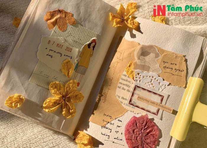 Trang trí sổ vintage là gì?